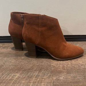 Brown booties